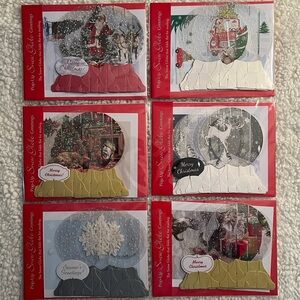 Up With Paper Holiday Pop-Up Snow Globe Greetings®